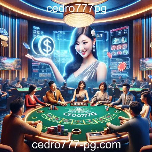 Descubra o Casino ao Vivo no cedro777pg: A Experiência de Jogo Imersiva