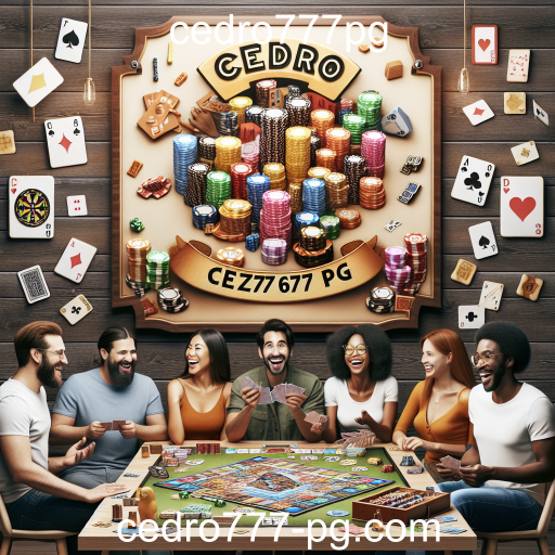 Descubra o Universos dos Jogos de Mesa na Cedro777pg